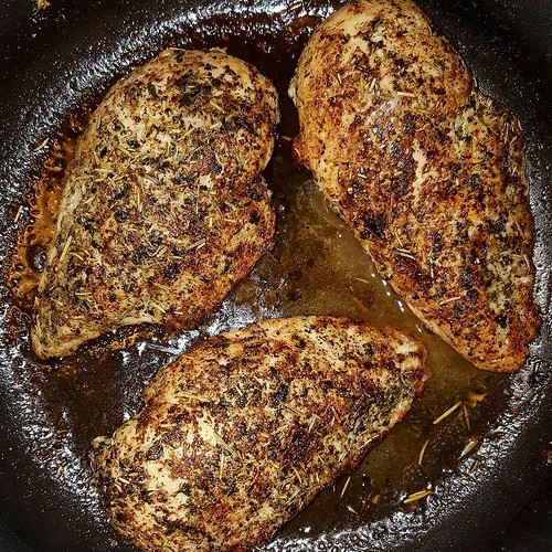 Pan Seared Herb Chicken by garypihowich ift.tt/1SZVldL Flickr