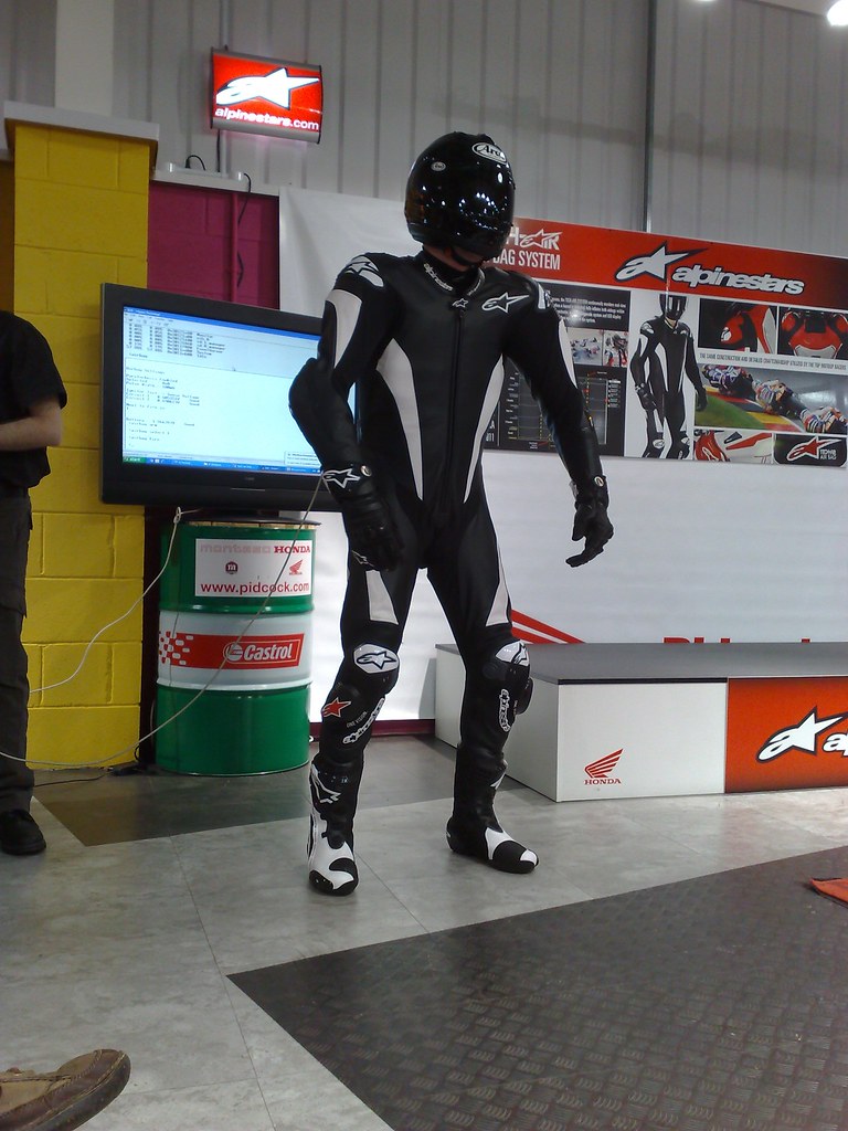Alpinestars first airbag suit is now on sale for £5400!… Flickr