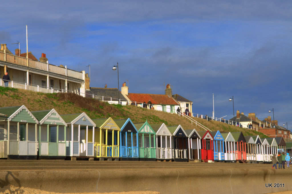 Beach houses in Southwold Ha Nguy Smith Flickr