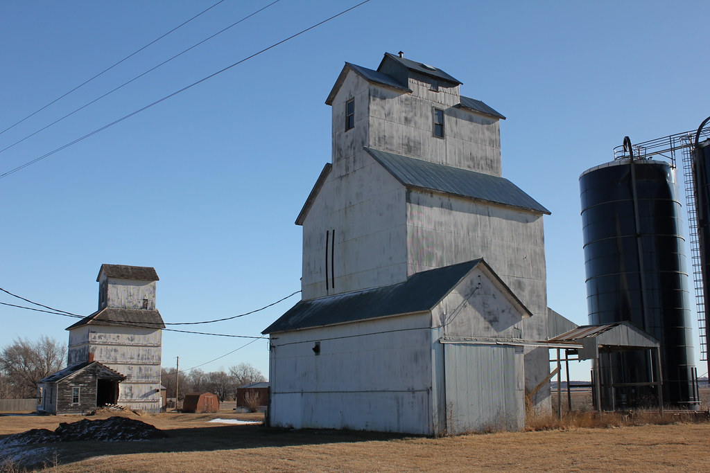 Grain Elevators Edholm, NE Tom McLaughlin Flickr