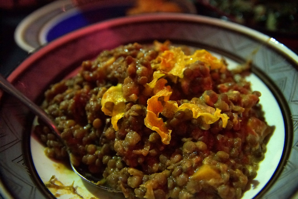 Cape Malay Lentil Dahl with roasted butternut James Tung Flickr