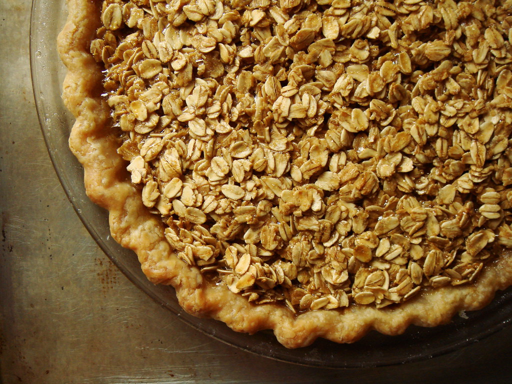 Chocolate Oatmeal Pie Or as I prefer to call it Crunchy Go… Flickr