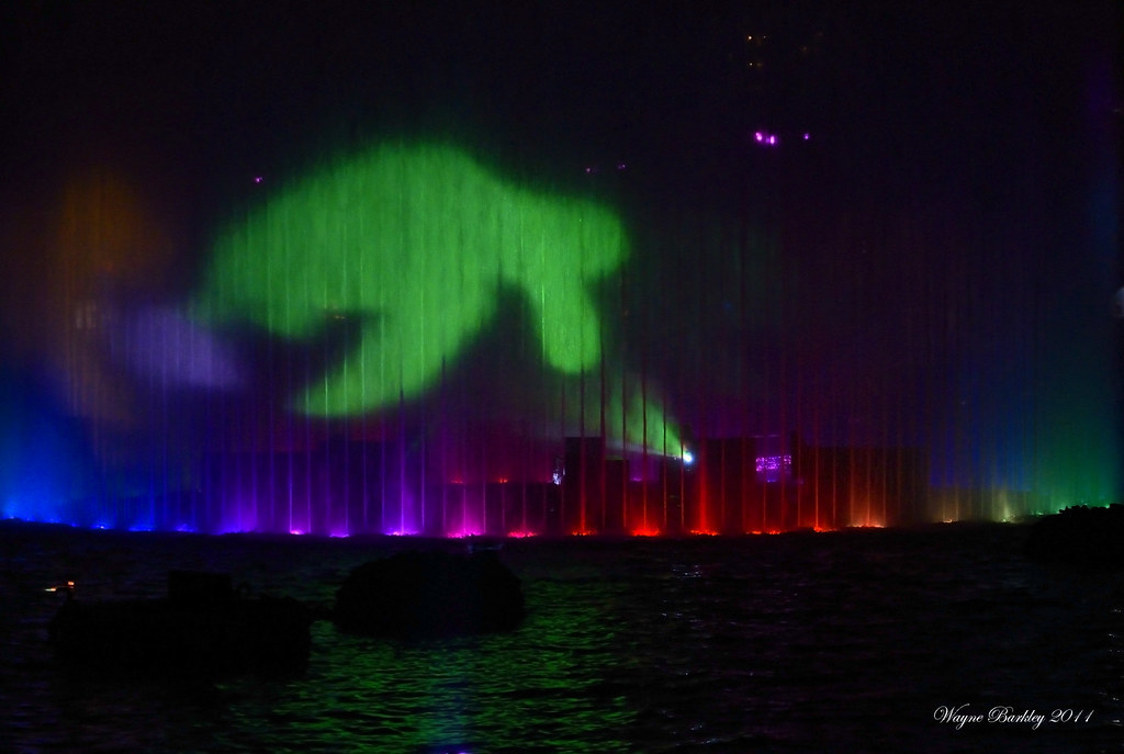 Ocean Park, Light Show Taken handheld at Ocean Park Lights… Flickr