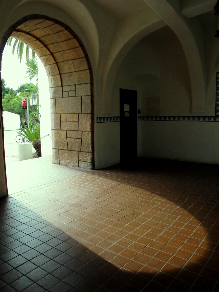 Hardy Hall, SDSU, San Diego, California. Interior space. Robert