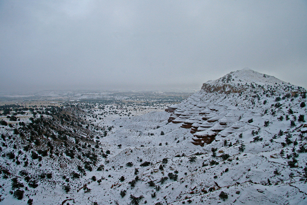 Snow On The Torrey Overlook, December 2011 Torrey is off i… Flickr