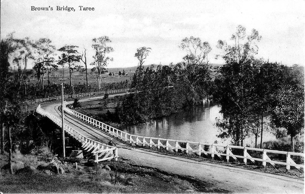 Brown's Bridge, Taree, NSW c1908 Brown's Bridge, Taree, NS… Flickr