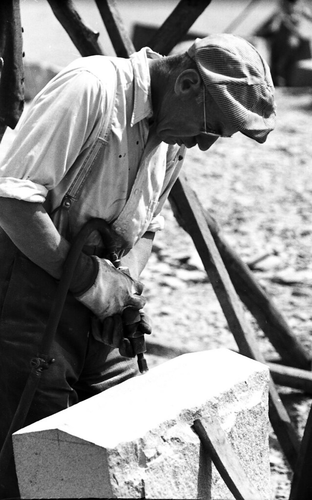 46 Vinalhaven, Maine 1936 Pink Granite Quarry Richard Flickr