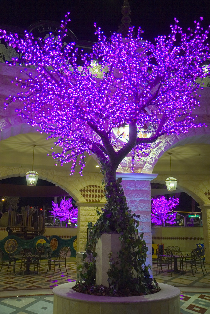Tivoli Village Las Vegas Lighted Cherry Blossom Trees Flickr