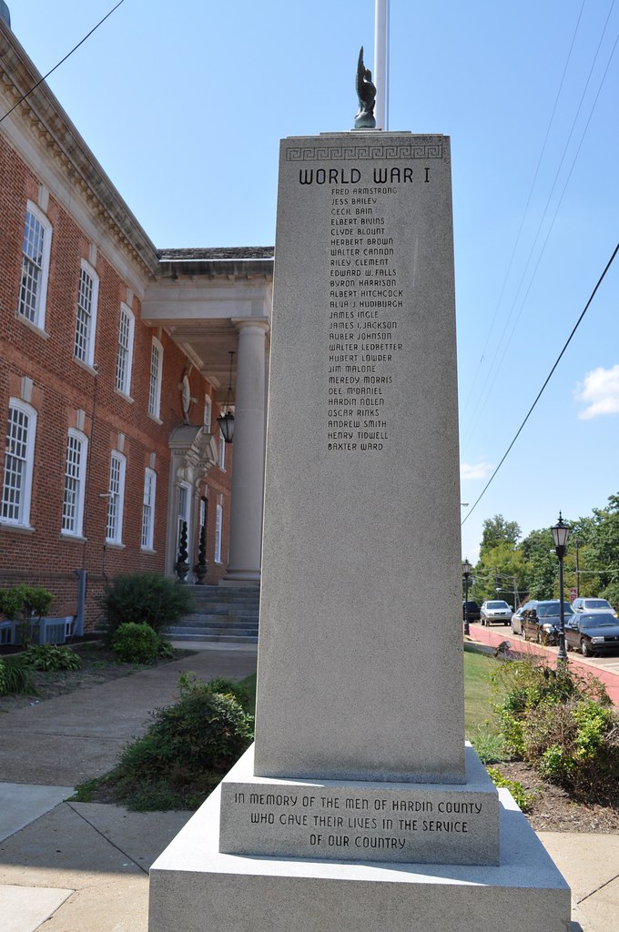 WWI Memorial Town of Savannah Tn Savannah Hardin County Tn… Flickr