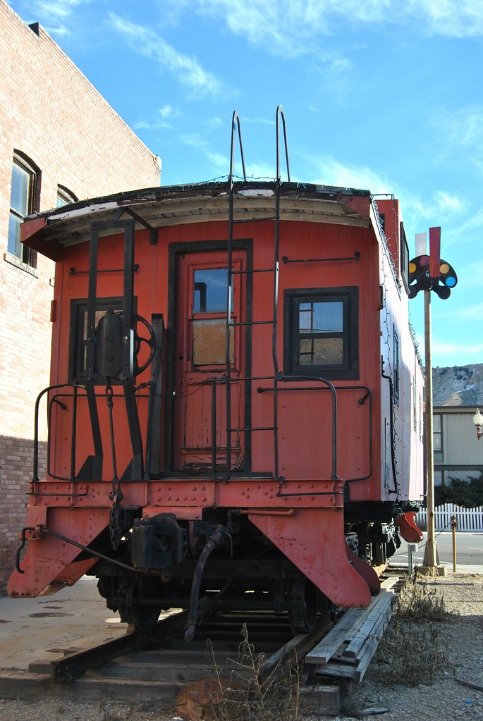 Caboose 55 Helper Utah ( 2 Views ) Utah 55 displayed at t… Flickr
