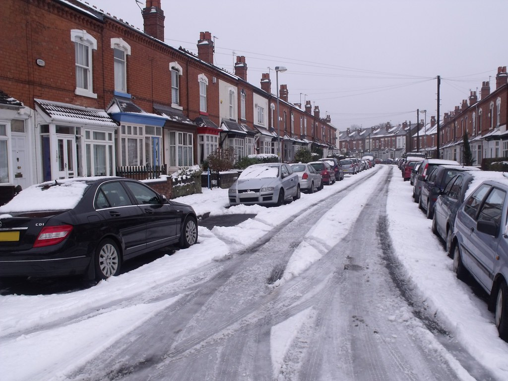 Snow on Addison Road, Kings Heath Melton Road Snow on Ad… Flickr