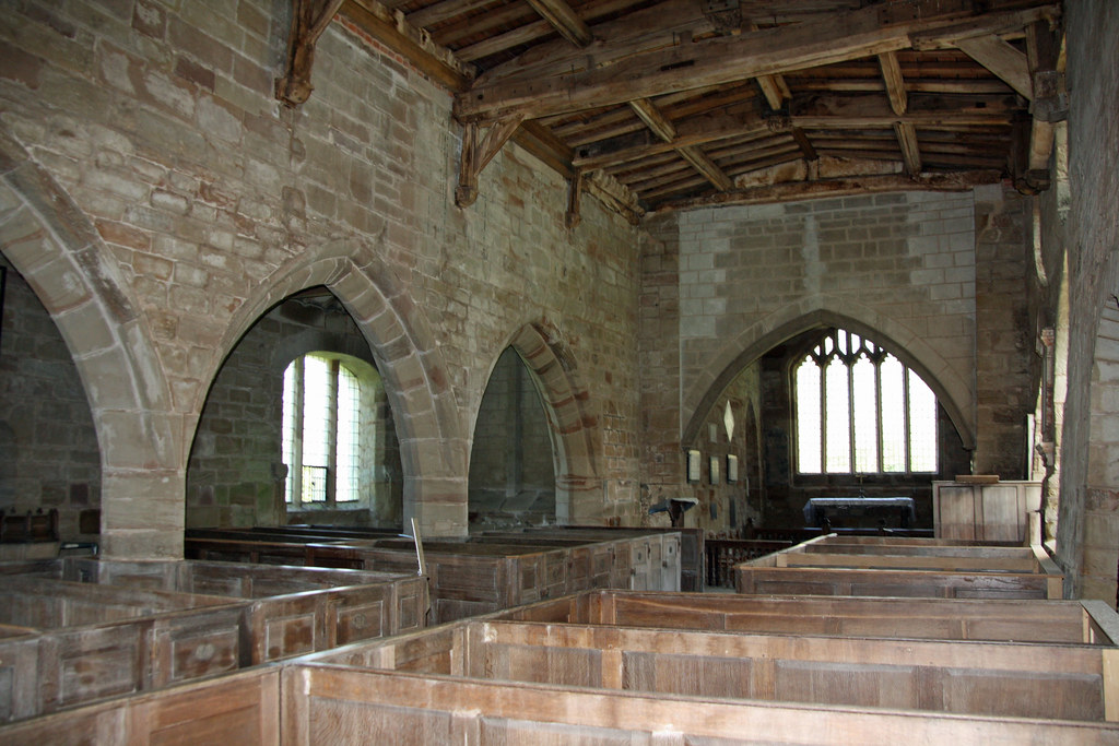 Stretton en le Field Leicestershire Nave with box pews. Th… Flickr