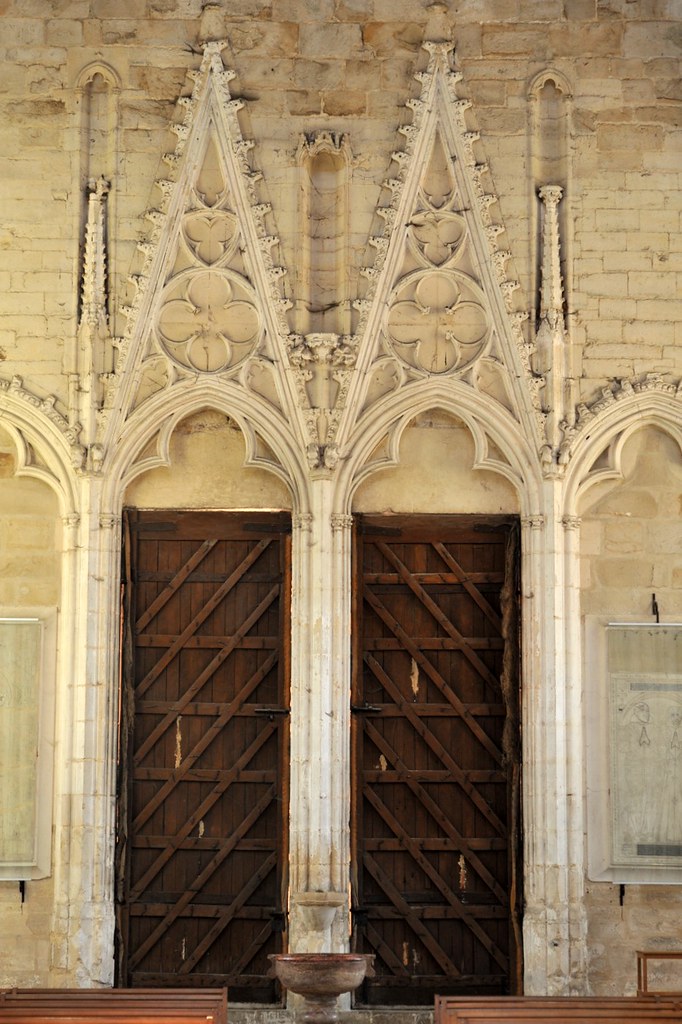 Portail de l'église de SaintSulpicedeFavières Essonne… Flickr