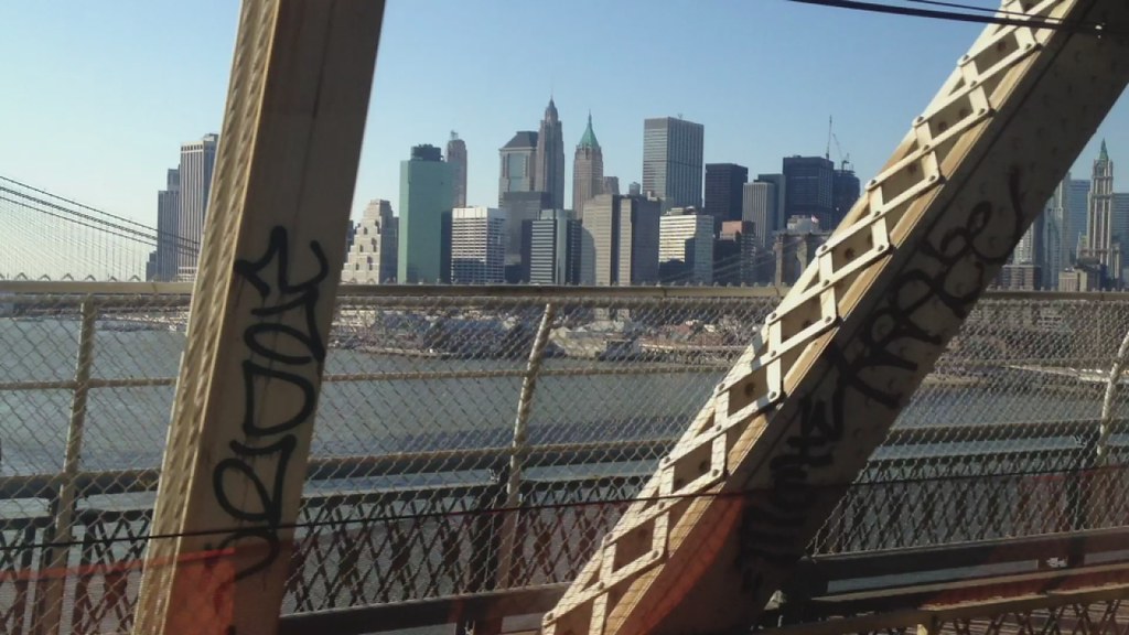 steel beams N over the Manhattan Bridge Jason Eppink Flickr