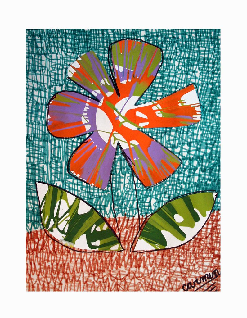 SPIN ART FLOWER CARMEN GR.4 Flickr