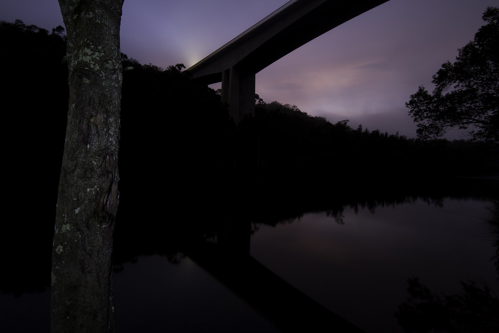 Early morning under Mooney Mooney Bridge Mooney Mooney Cre… Flickr