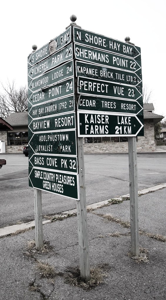 Road Directions Napanee David Rees Flickr