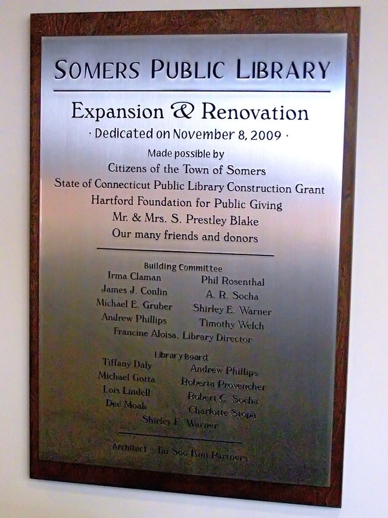 SOMERS PUBLIC LIBRARY EXPANDED 01 EXPANSION & RENOVATI… Flickr