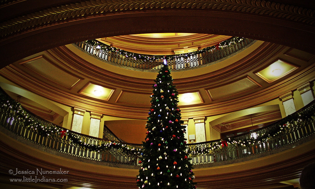 Hendricks County Courthouse Danville, Indiana Holiday Cha… Flickr