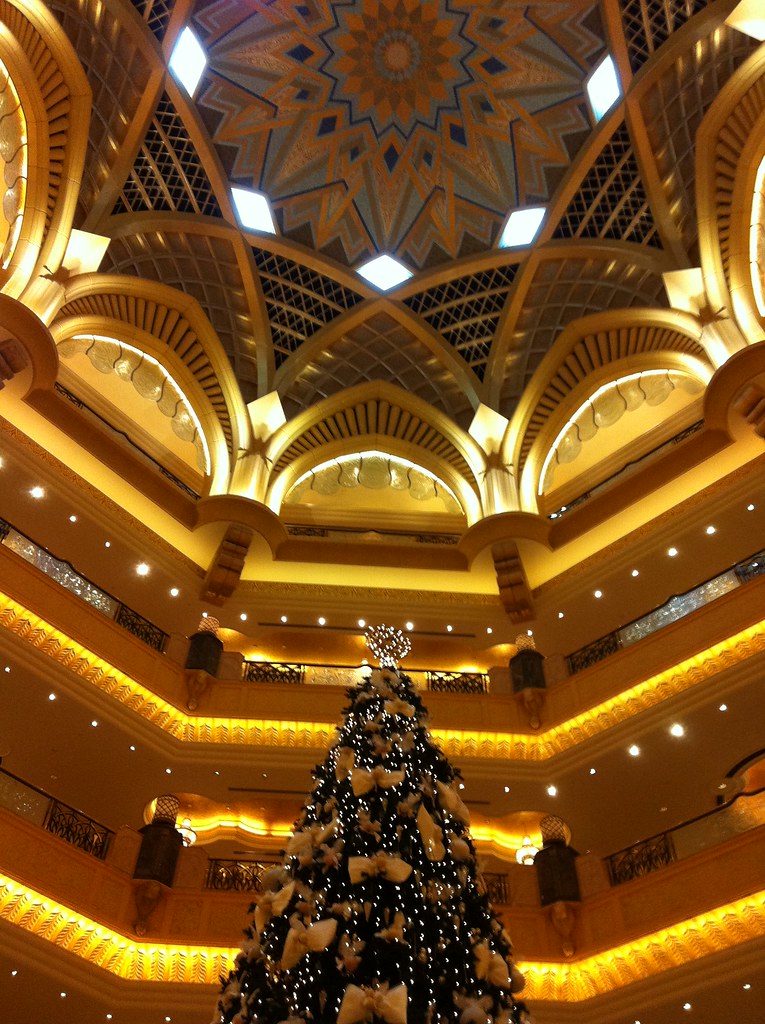 Christmas Tree at the Emirates Palace hewy Flickr