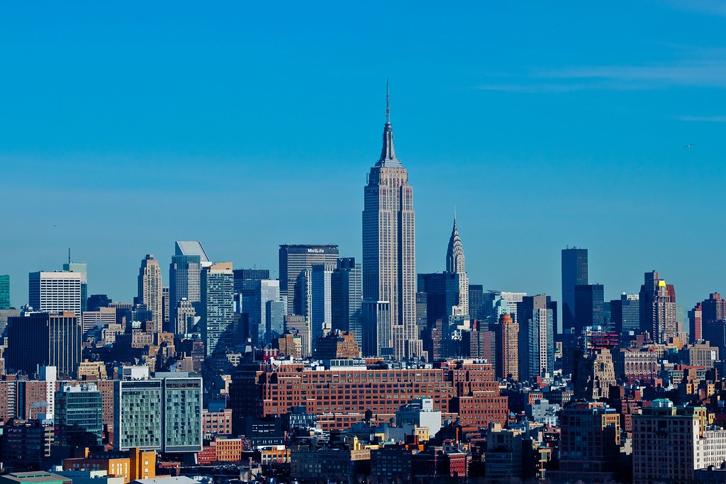The Big City New York city as seen from jersey city Harvey Spinks