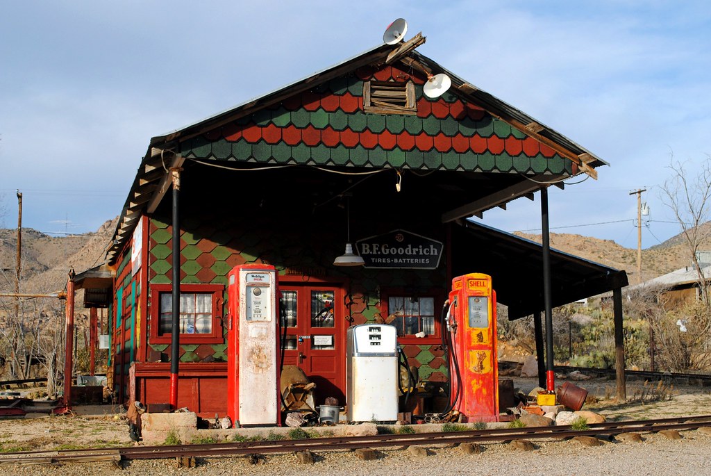 Former Service Station in Chloride, Arizona Chloride was o… Flickr