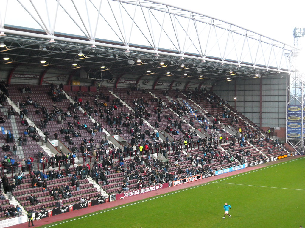 Wheatfield Stand Tynecastle Stadium before Hearts v Inve… Flickr