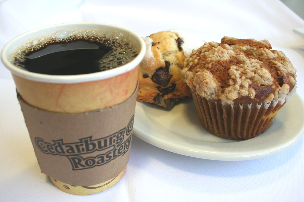 Freshly roasted coffee & baked goods Milwaukee Public Mark… Flickr