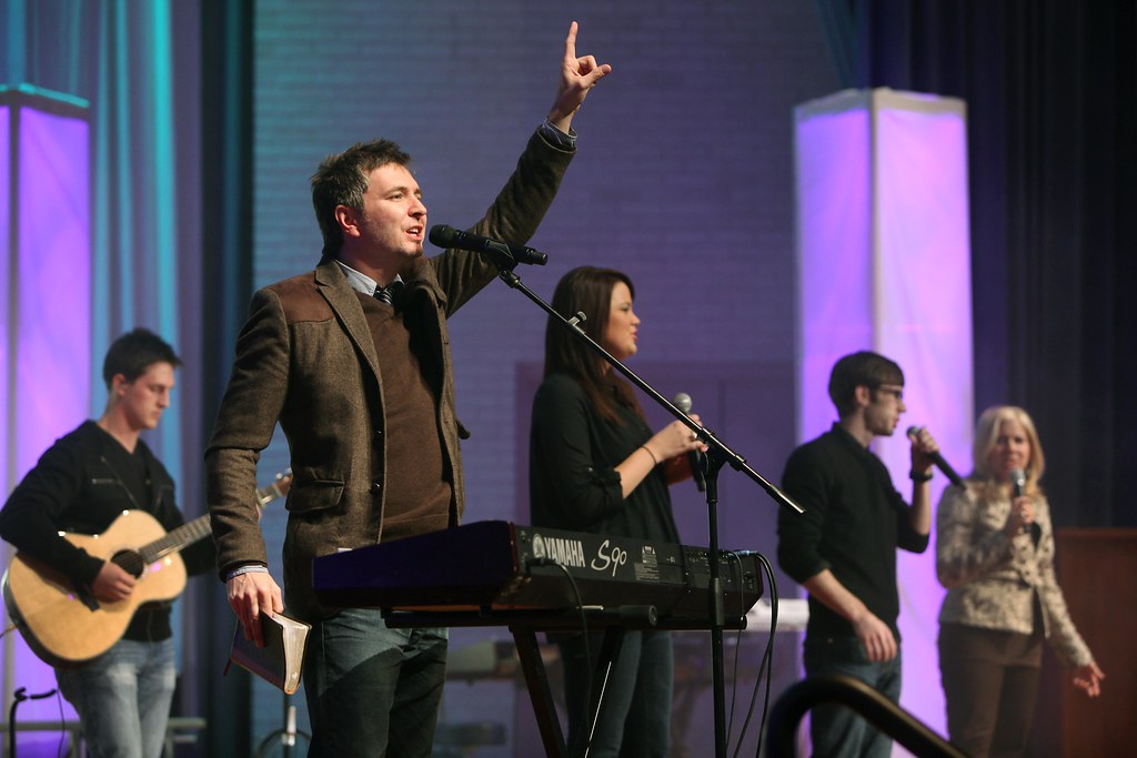 Travis Cottrell Travis Cottrell, worship leader at Englewo… Flickr