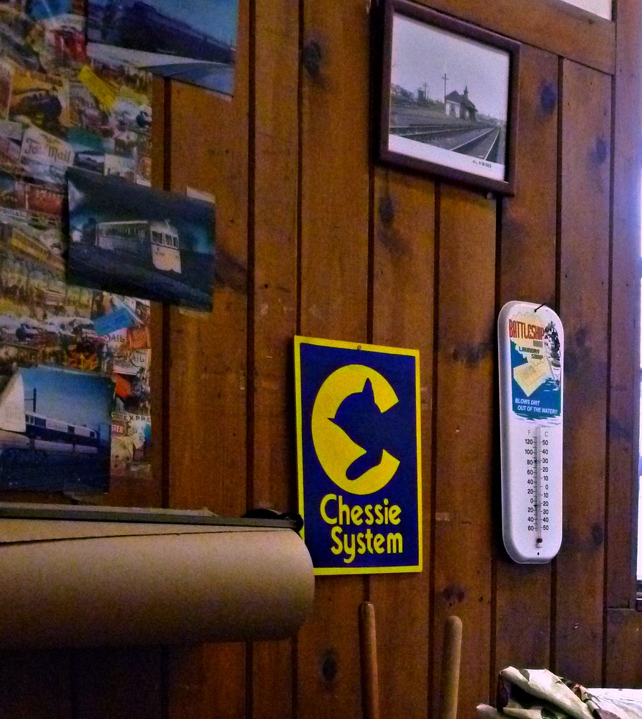 decor at the Bradford Depot Laundromat Including signs fro… Flickr