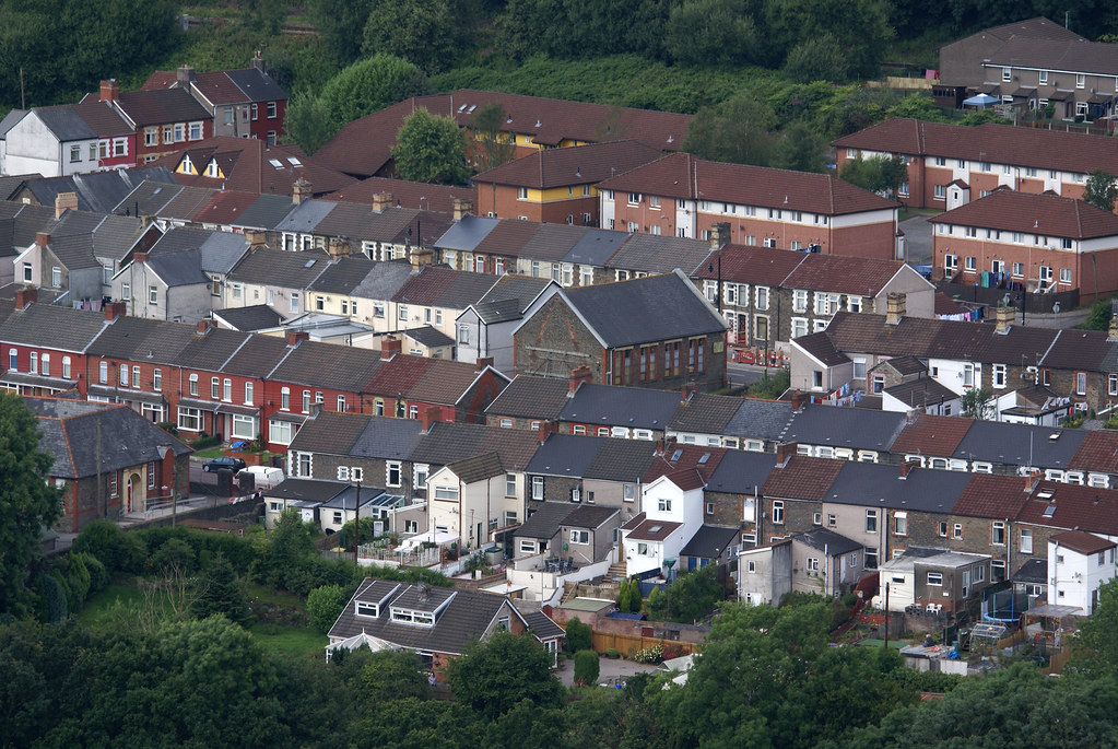 Llanbradach de Winton and School Street area Leeber Flickr