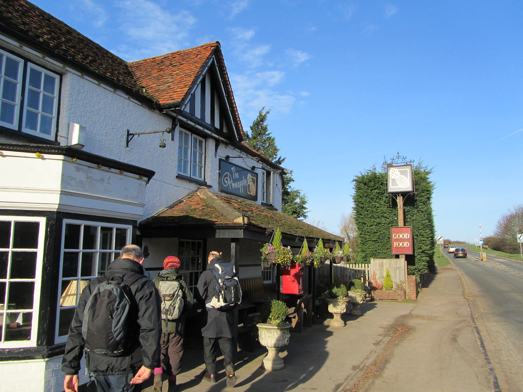UK Buckinghamshire Dorney Pineapple Pub January 2012… Flickr
