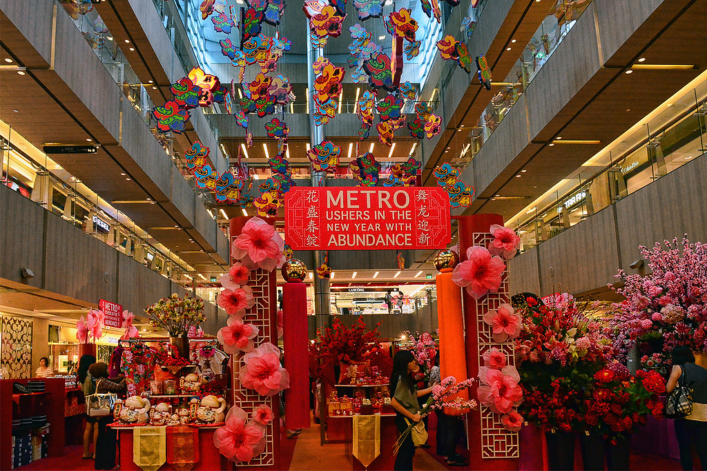 Paragon 5 Decorations for the Chinese New Year celebratio… Flickr