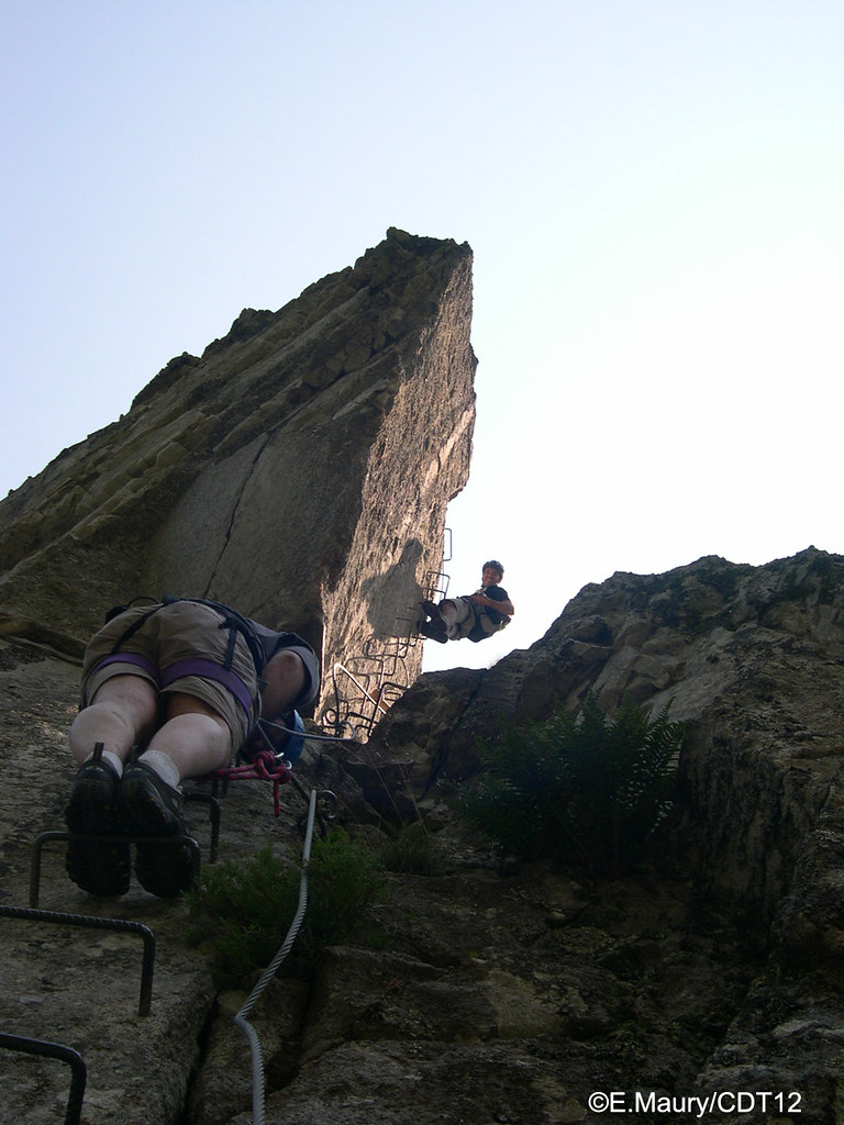 Via Ferrata de SainteGenevièvesurArgence, Aveyron Flickr