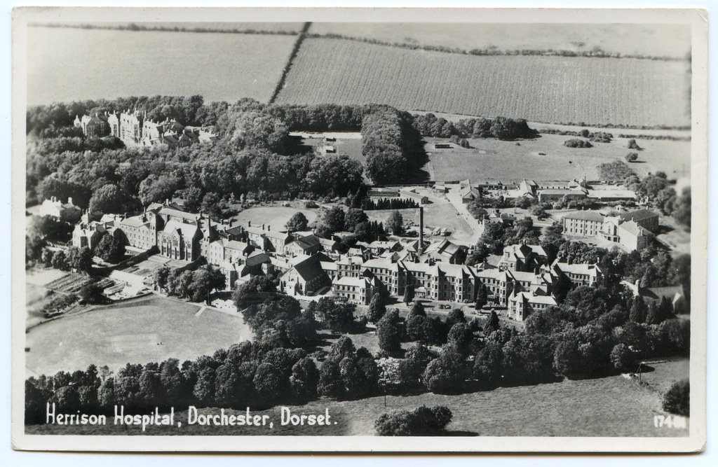 Aerial view of Herrison Hospital, Charlton Down, Dorcheste… Flickr