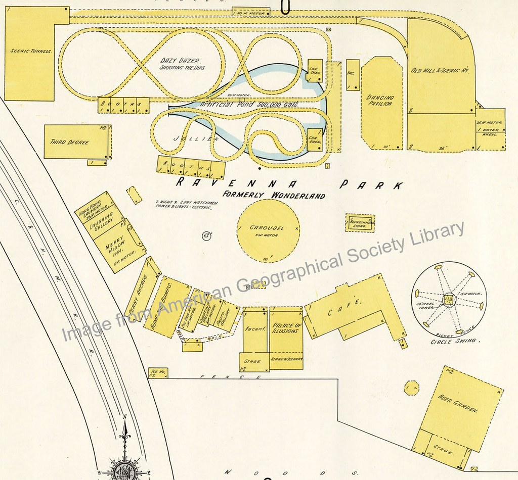 Ravenna Park in 1910, Milwaukee, closeup Ravenna Park was … Flickr