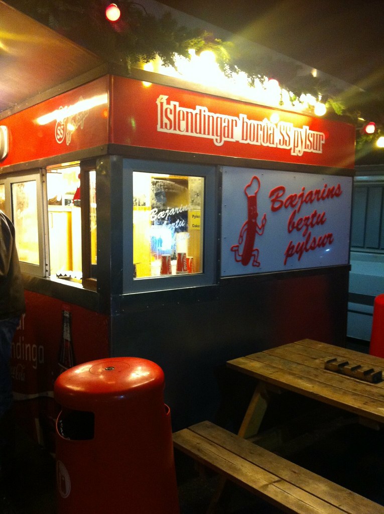 Reykjavik Hot Dog Stand The famous hot dog stand in Icelan… Flickr