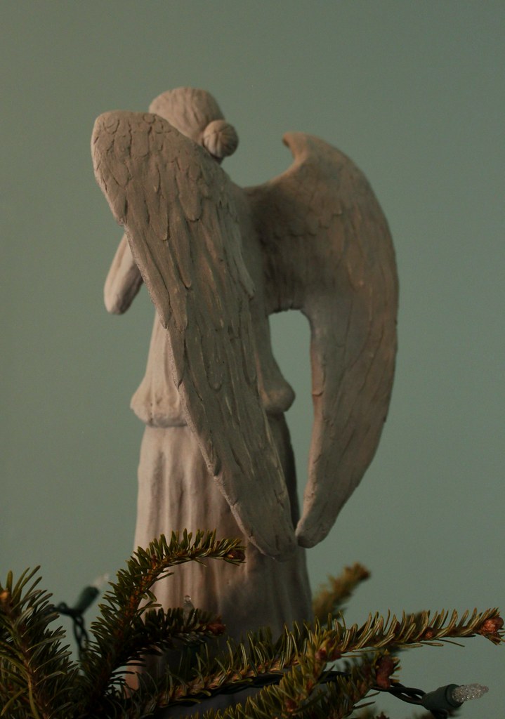 Weeping Angel Christmas Tree Topper New new Christmas Tree… Flickr