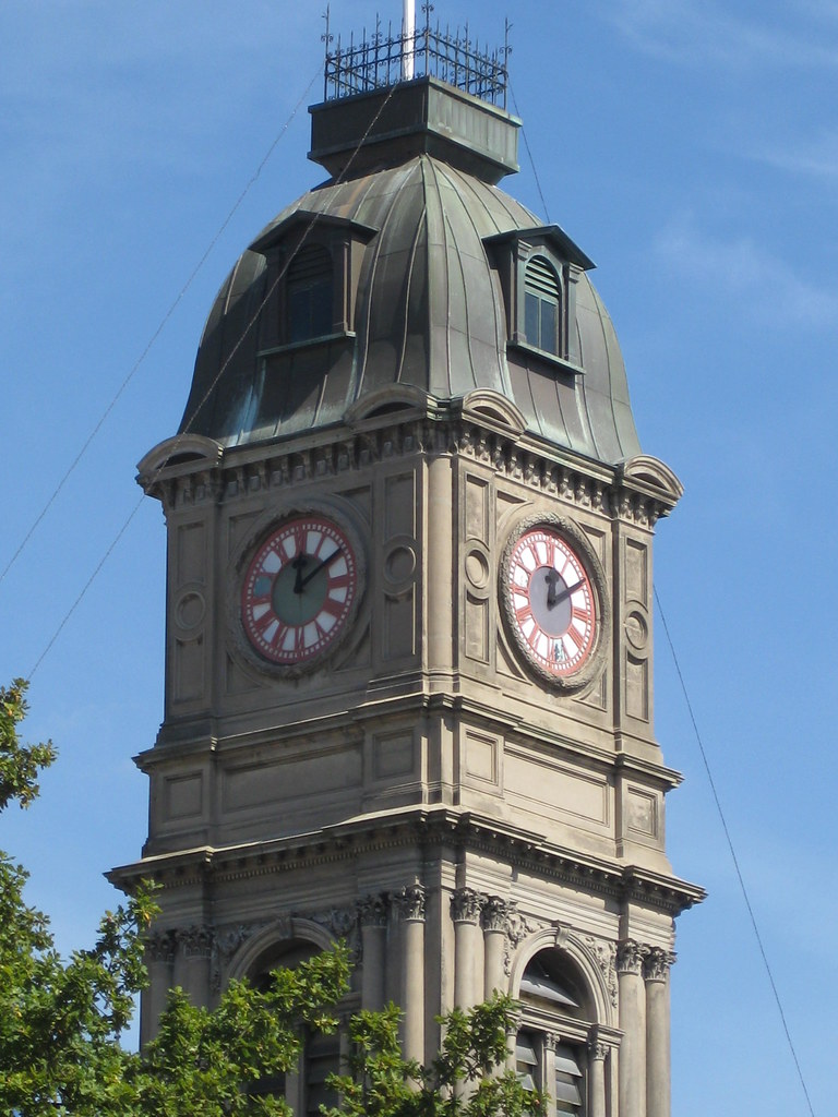 The Clock Tower of the Ballarat Town Hall Sturt Street, … Flickr