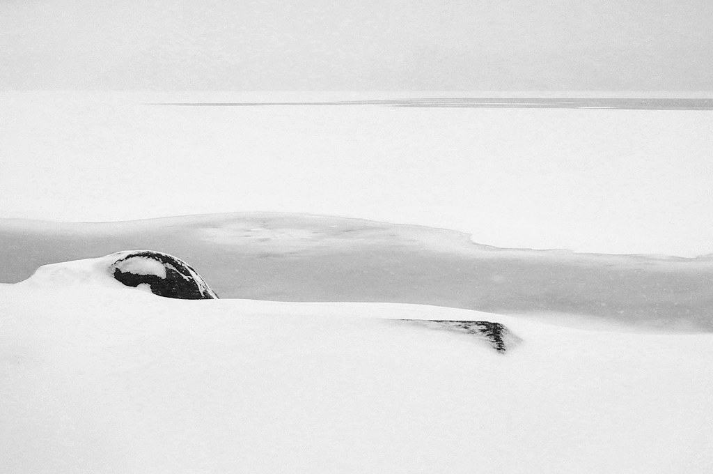 Blanketed in Snow As Far As the Eye Can See Lake Wingra, M… Flickr