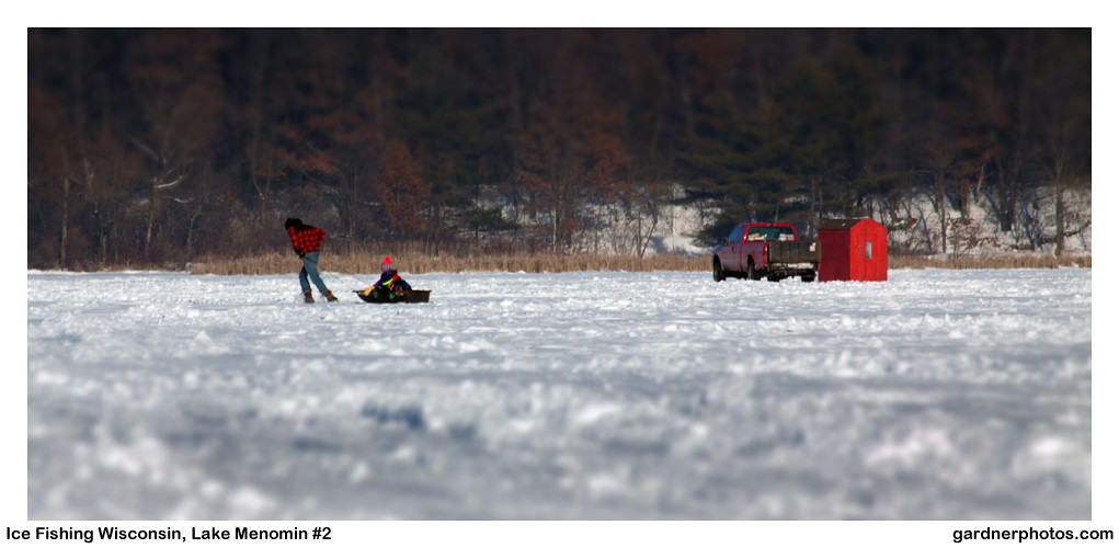 Ice Fishing Wisconsin, Lake Menomin 2 Another photo from … Flickr