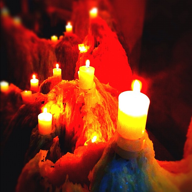 Candle sculpture Gustavo Ramos Flickr