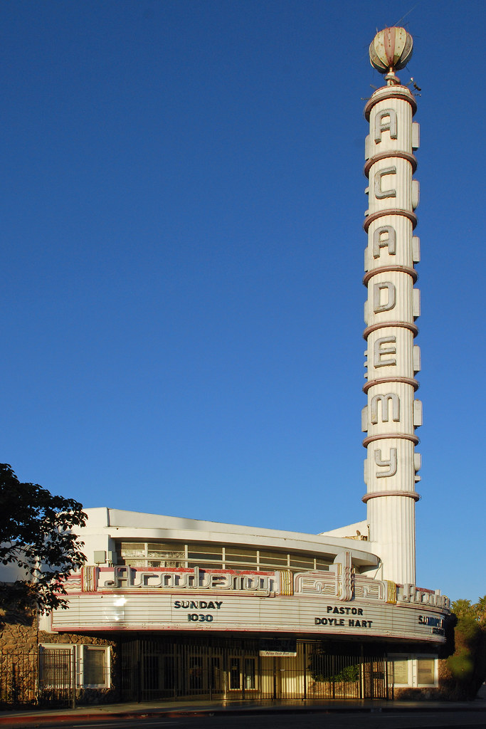 Academy Theater Now a church. Inglewood, California. From … Flickr