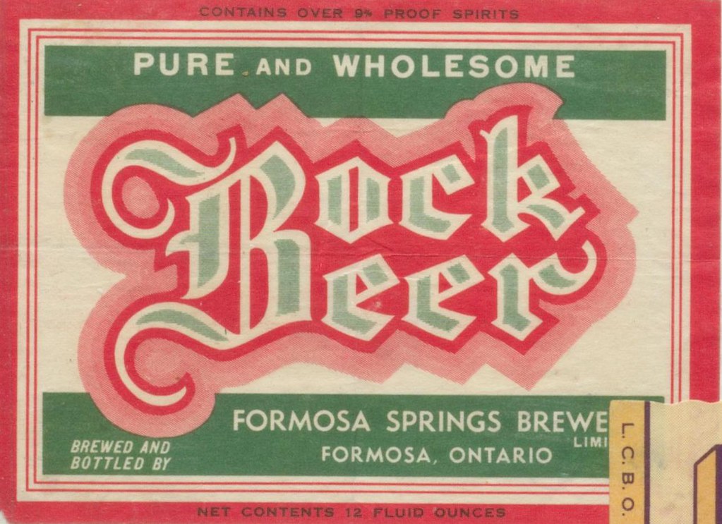 Bock Beer Creator Formosa Springs Brewery Limited Title … Flickr