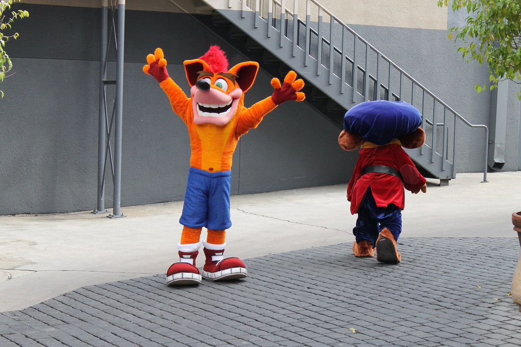 Crash Bandicoot says goodbye a photo on Flickriver