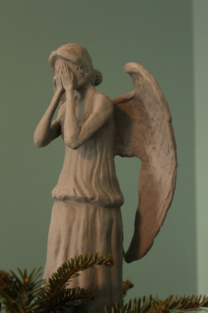 Weeping Angel Christmas Tree Topper New new Christmas Tree… Flickr