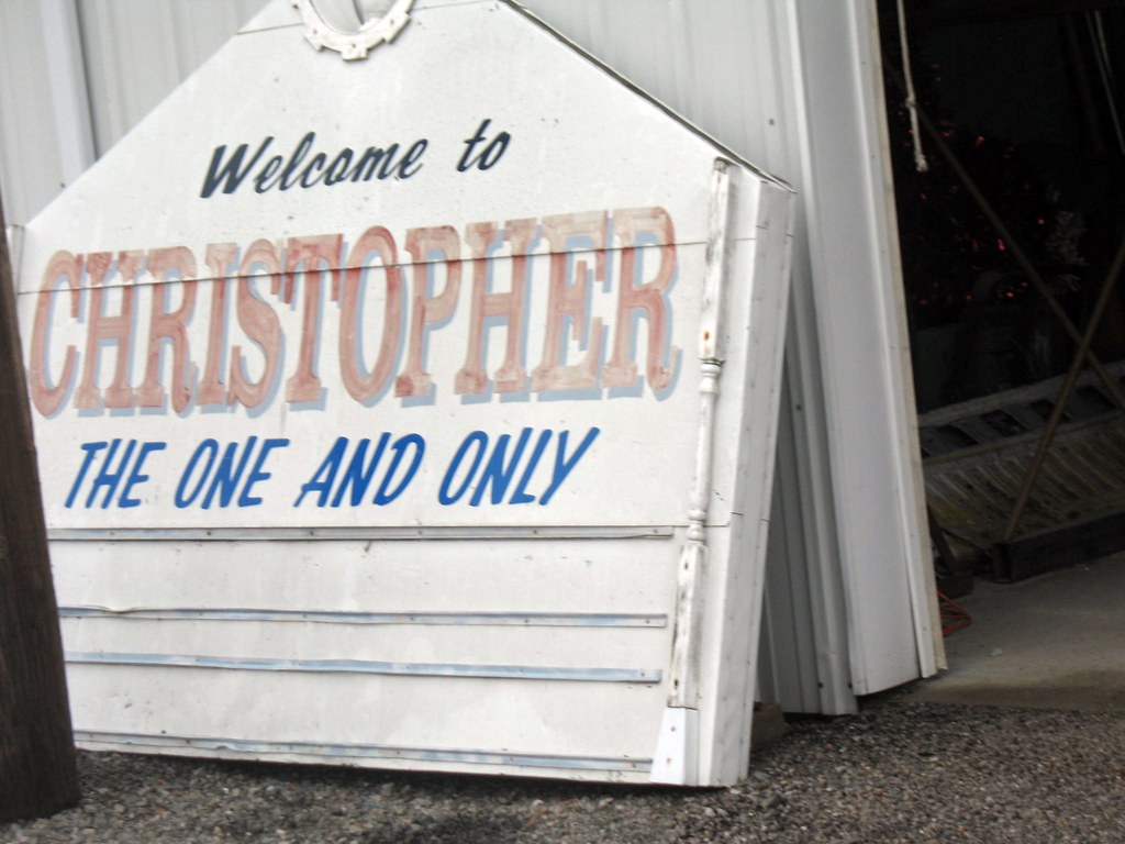 IL City of Christopher Sign Christopher Illinois "The On… Flickr