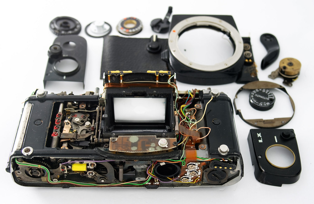 Pentax LX disassembled Иван Плевин Flickr