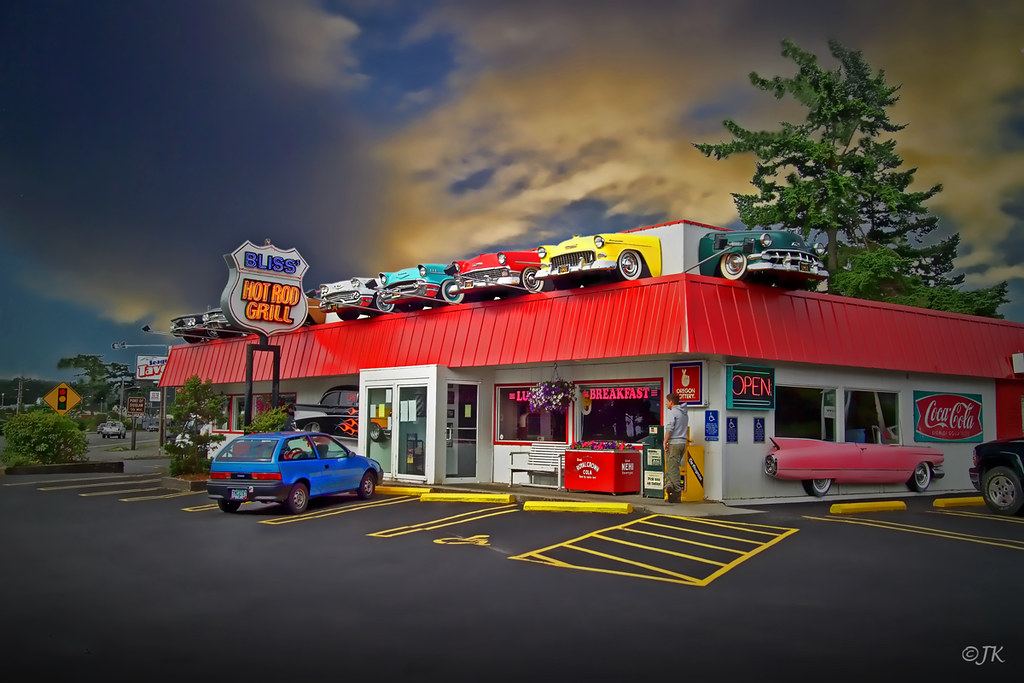 Hot Rod Grill Restaurant While traveling through Oregon we… Flickr