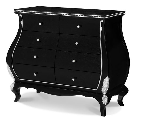 8071 BLACK GLAM BOMBE CHEST The platinum colors of the tri… Flickr